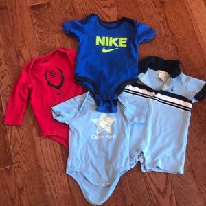 Boys Lot 6-9mos Onesies